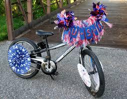 decorated bike